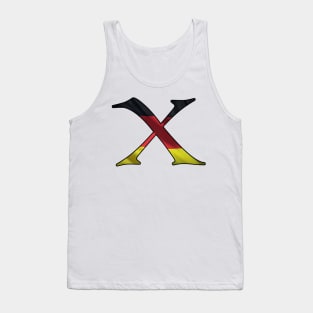 German flag X Tank Top